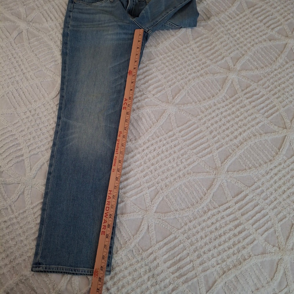 Lucky Brand Sweet Straight‎ Ankle Jeans Womens 8/29 Light Wash Italian Denim NWT - Picture 3 of 11